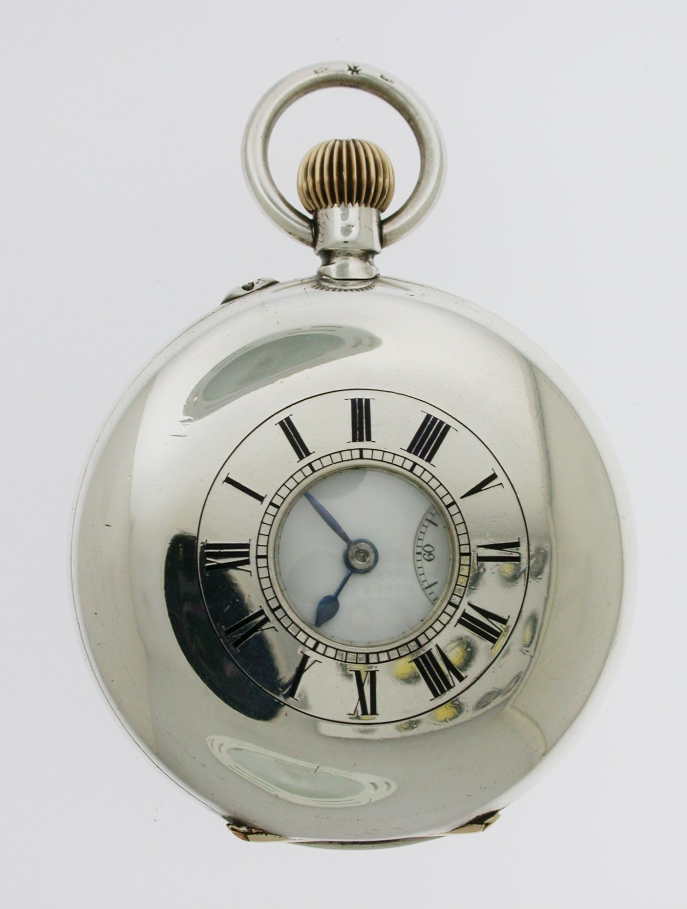 Vacheron & Constantin Silver 0.935 Half Hunter P/W Swiss made 1885