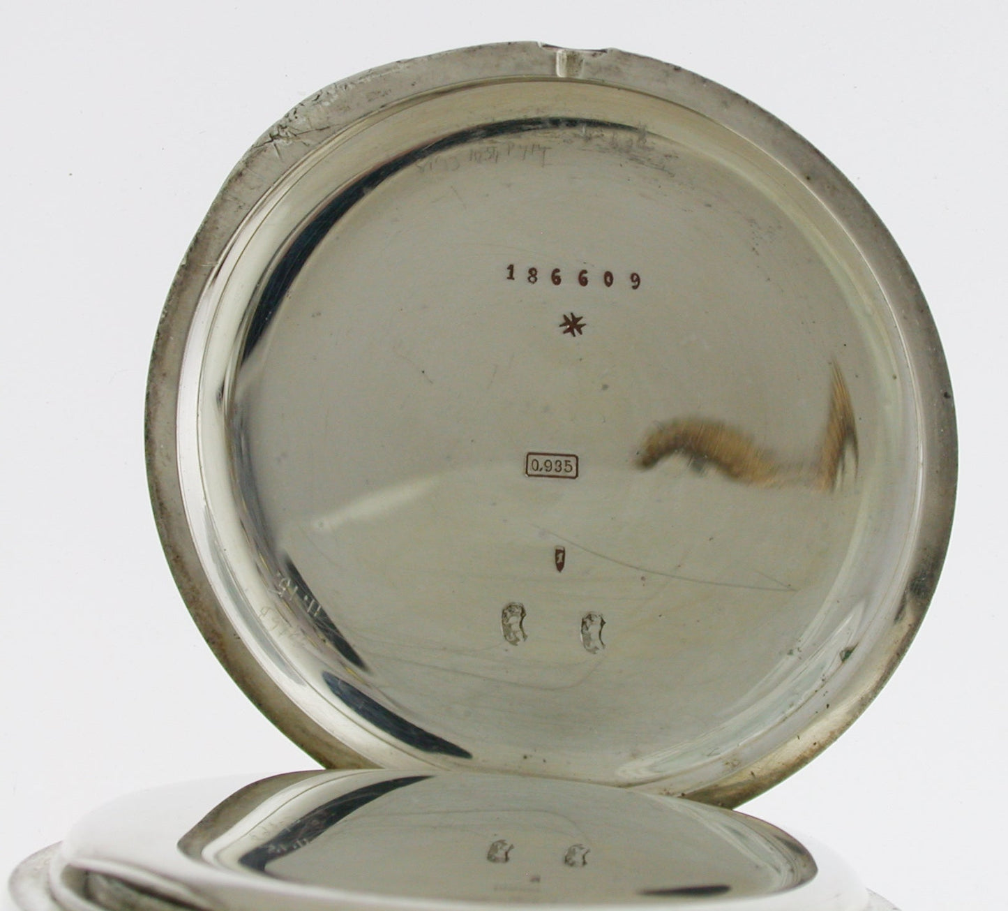 Vacheron & Constantin Silver 0.935 Half Hunter P/W Swiss made 1885