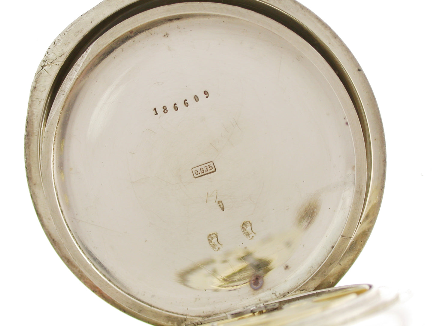 Vacheron & Constantin Silver 0.935 Half Hunter P/W Swiss made 1885