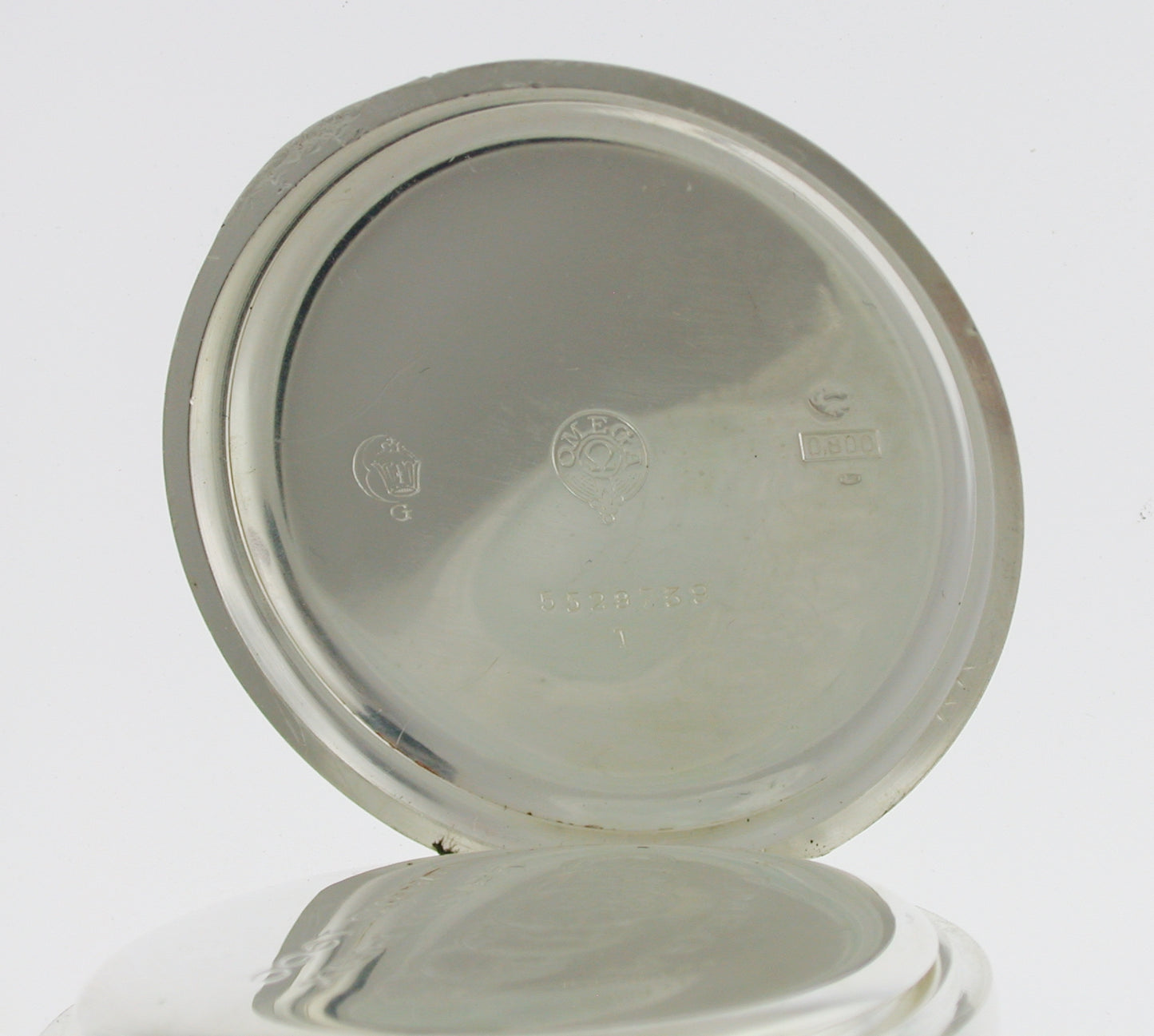 Original 0.800 Omega Silver Pocket Watch Circa 1915