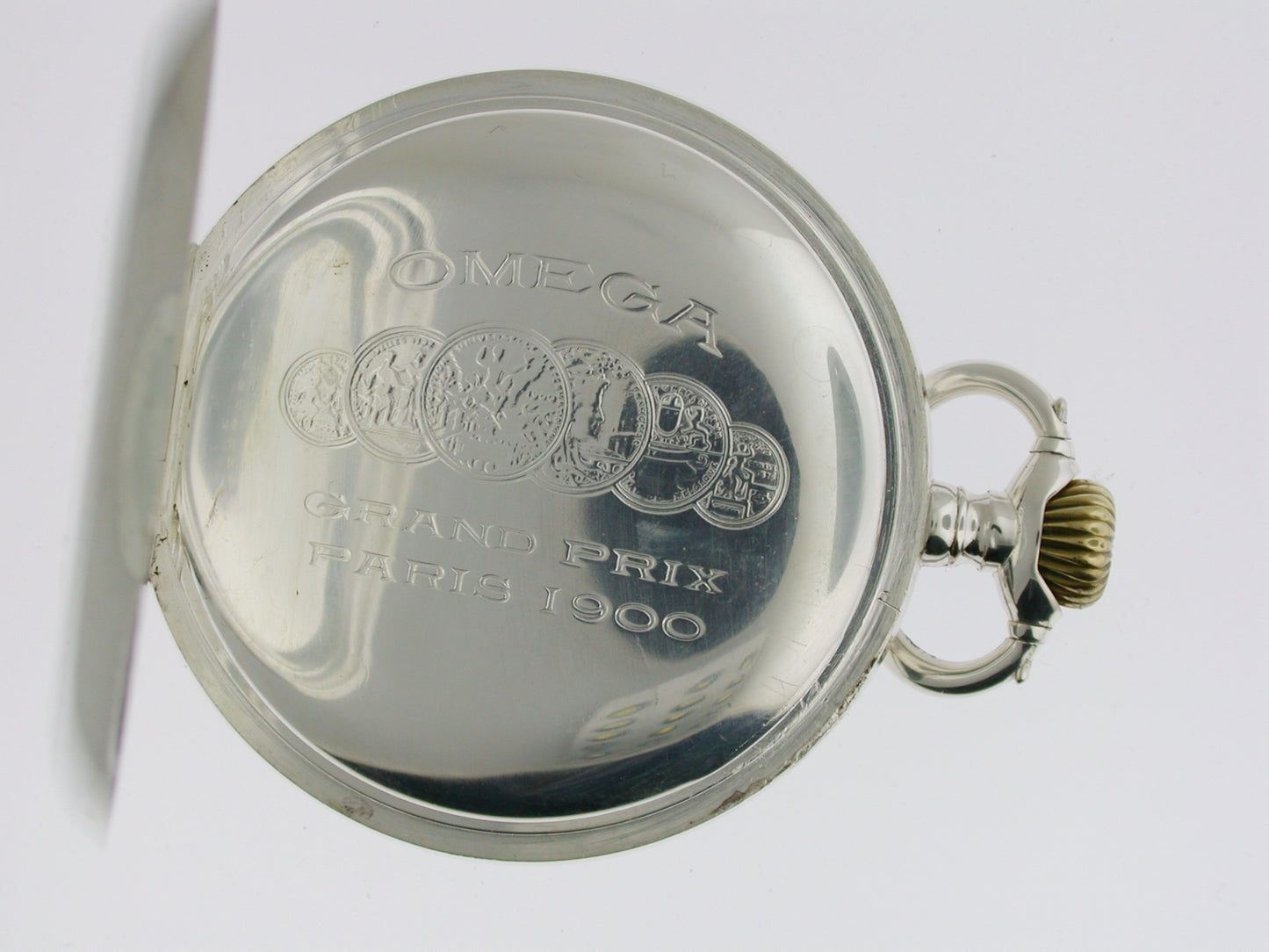 Original 0.800 Omega Silver Pocket Watch Circa 1915