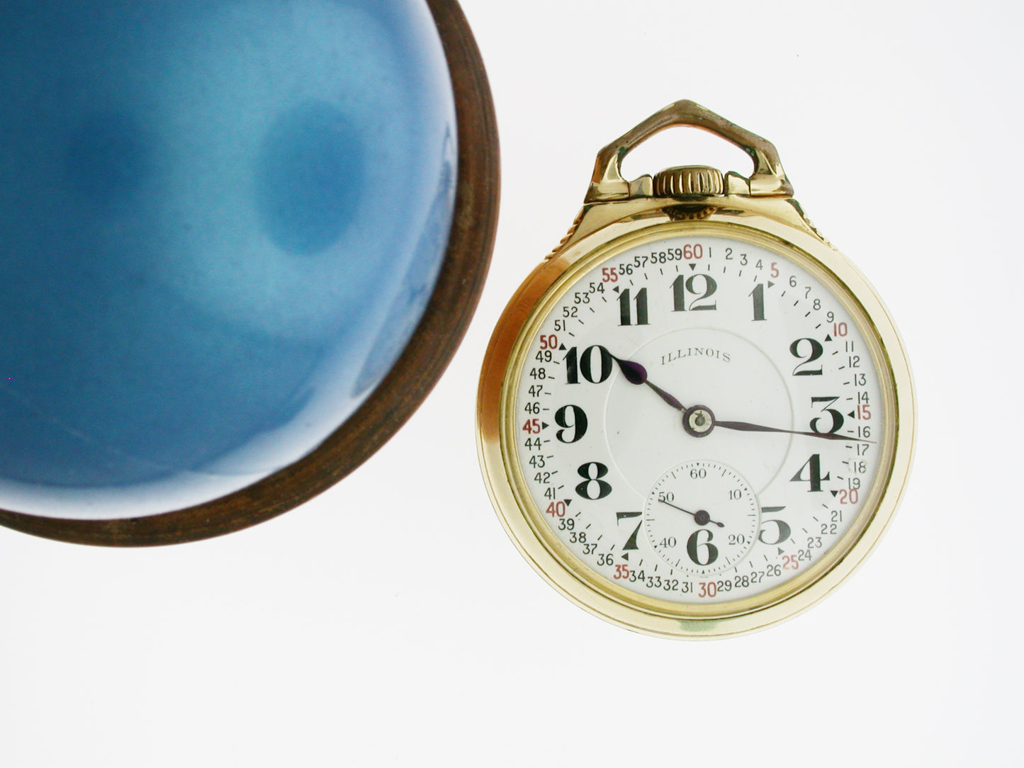 American Illinois Bunn Pocket Watch USA c1923