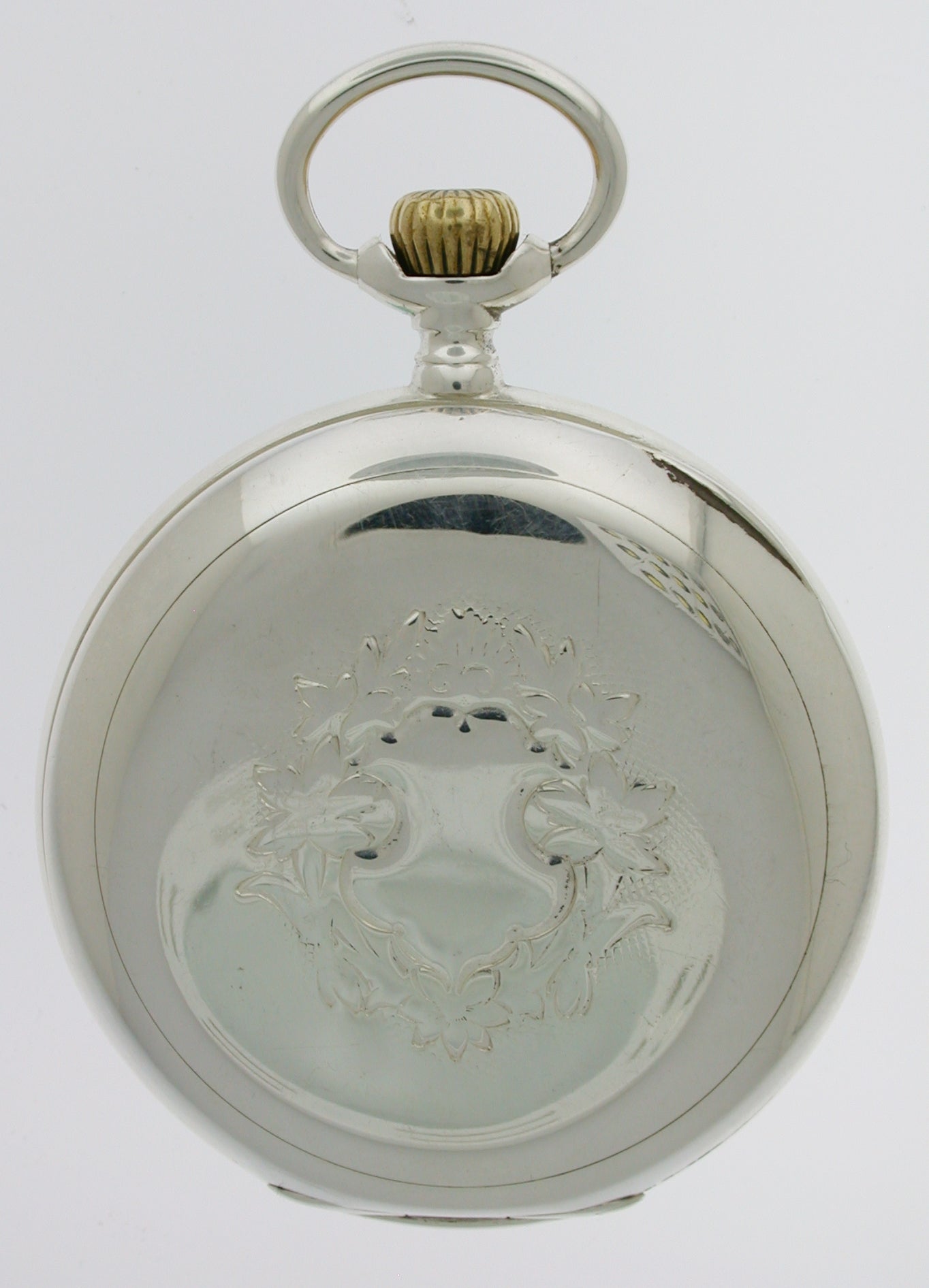 Original 0.800 Omega Silver Pocket Watch Circa 1906