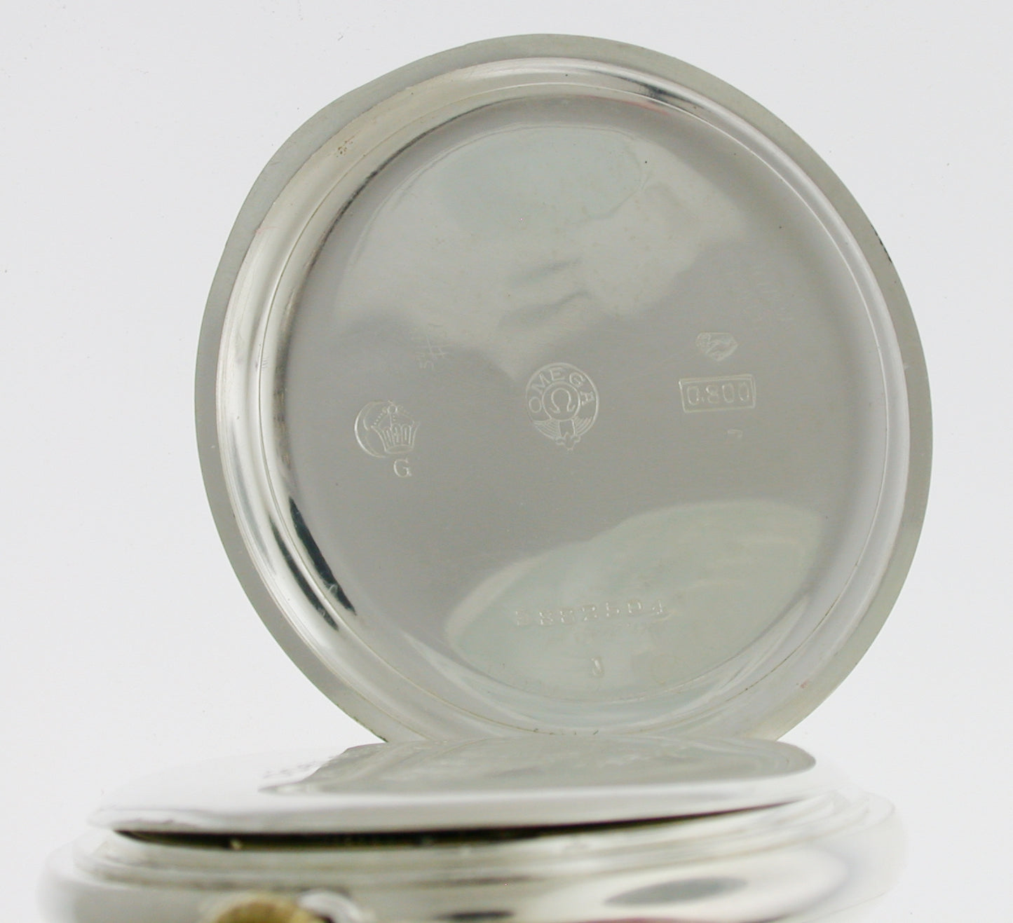 Original 0.800 Omega Silver Pocket Watch Circa 1906