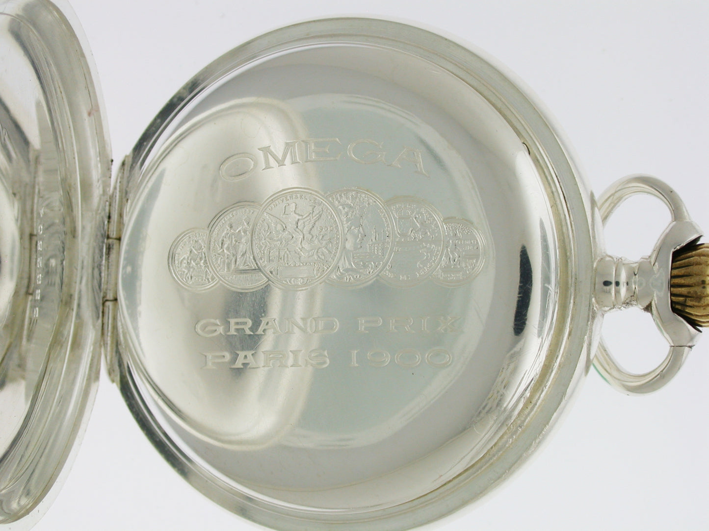 Original 0.800 Omega Silver Pocket Watch Circa 1906