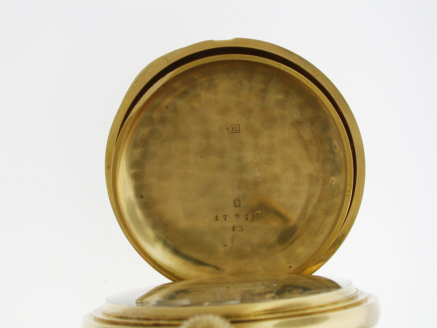 18 Kt Gold Full Hunter Pocket Watch – 1880