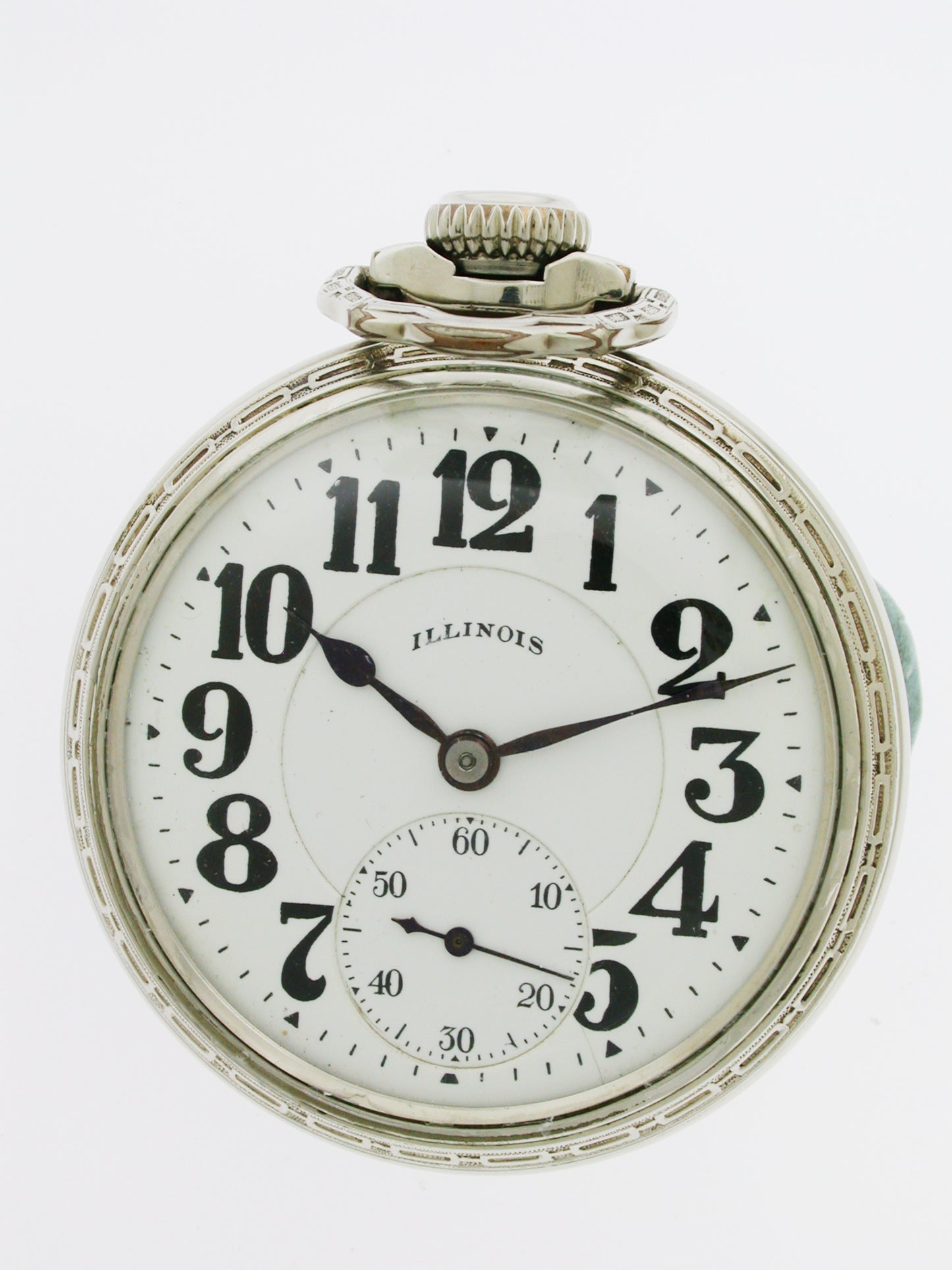 American Illinois Steel Railway Bunn Special Pocket Watch - USA 1923