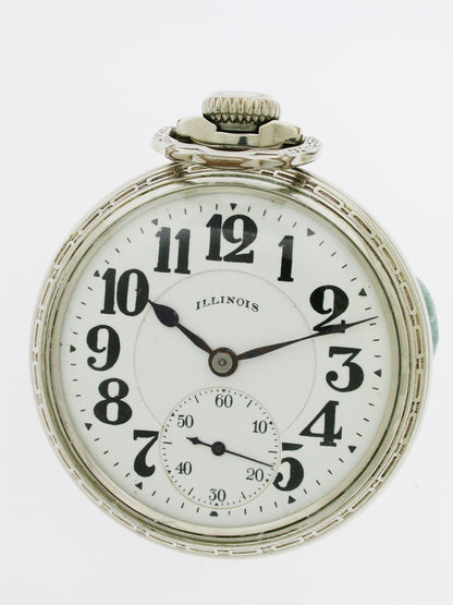 American Illinois Steel Railway Bunn Special Pocket Watch - USA 1923