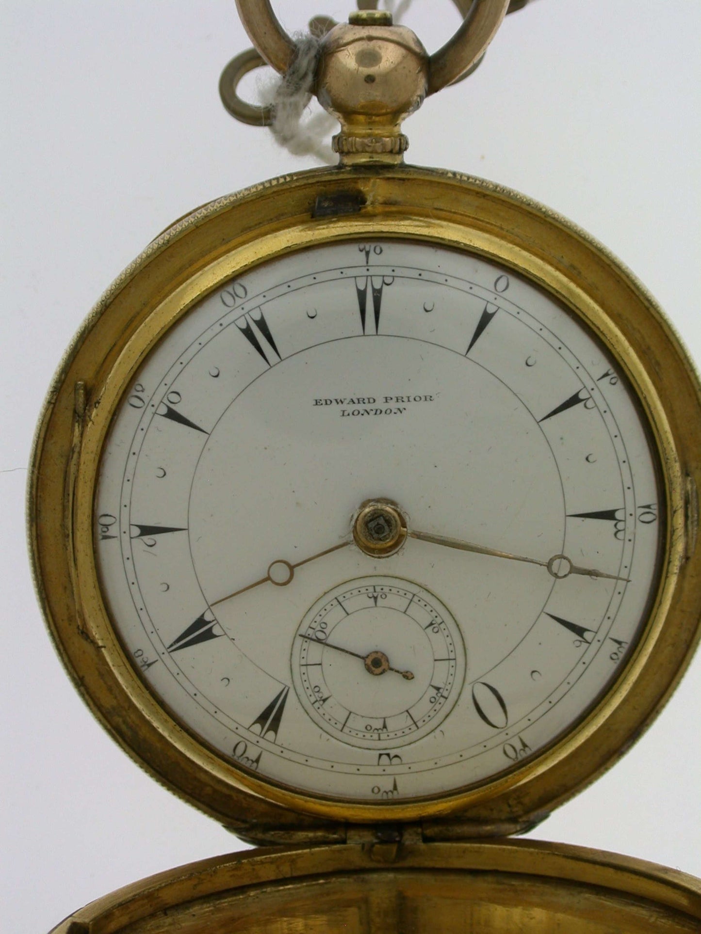 Edward Prior Full Hunter Pocket Watch Made in London - circa 1845