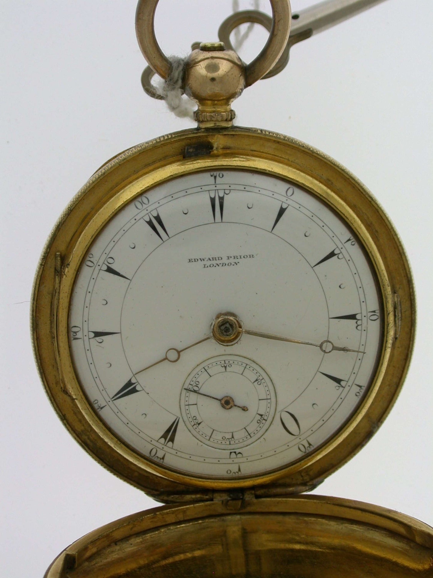 Edward Prior Full Hunter Pocket Watch Made in London - circa 1845