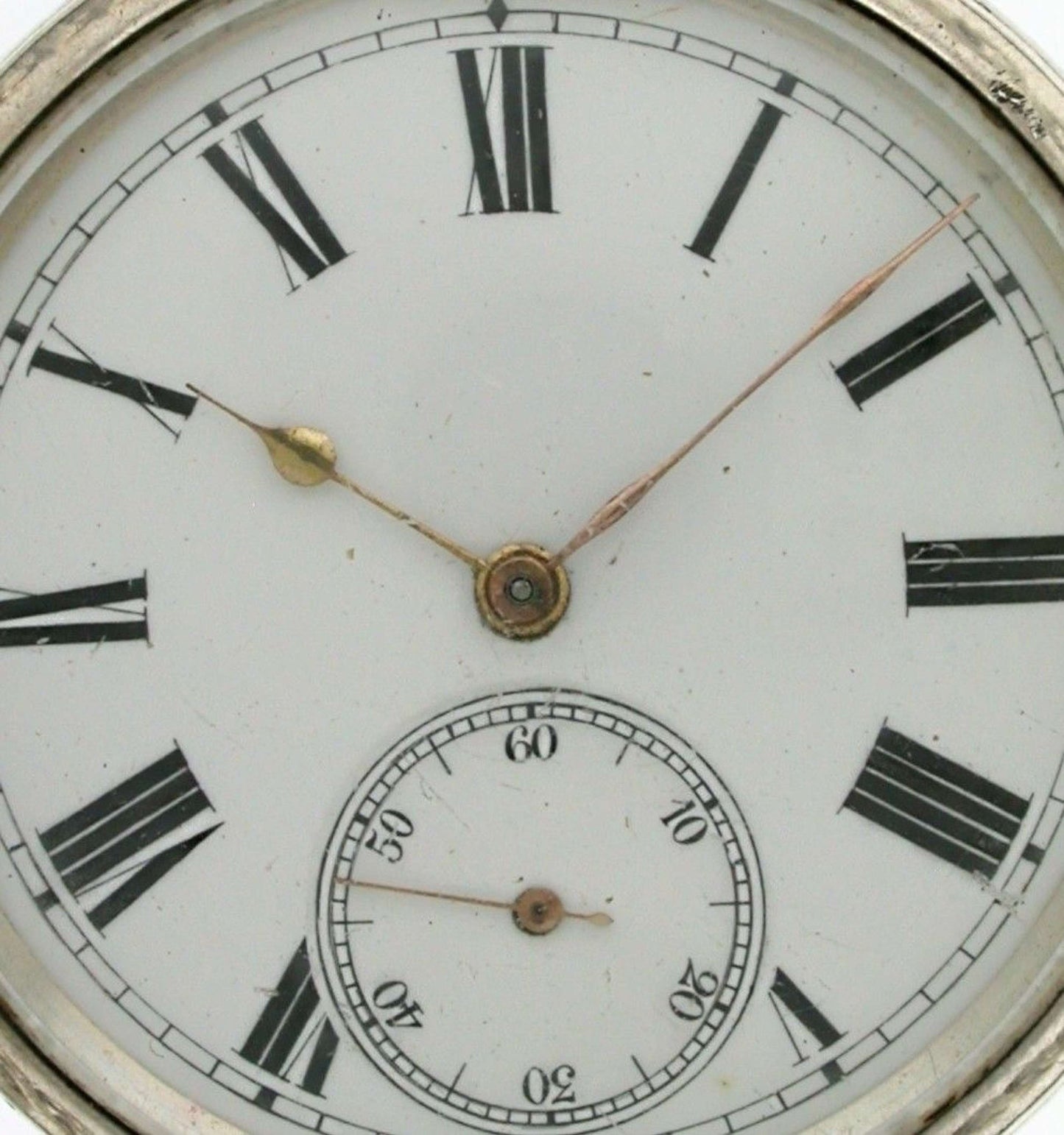 MOERIS Silver 925 Open Face Pocket Watch Hallmarked for London 1928