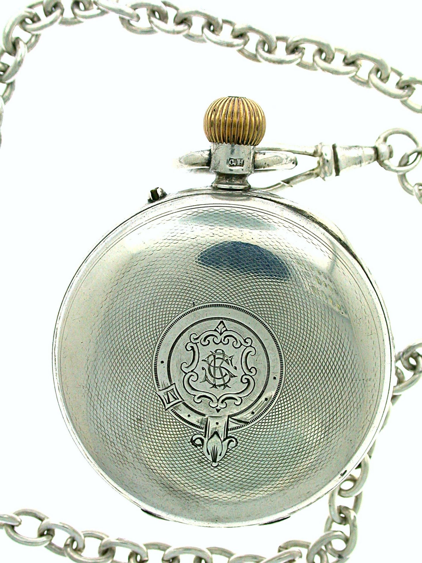 Silver J.W. BENSON Pocket Watch London 1897