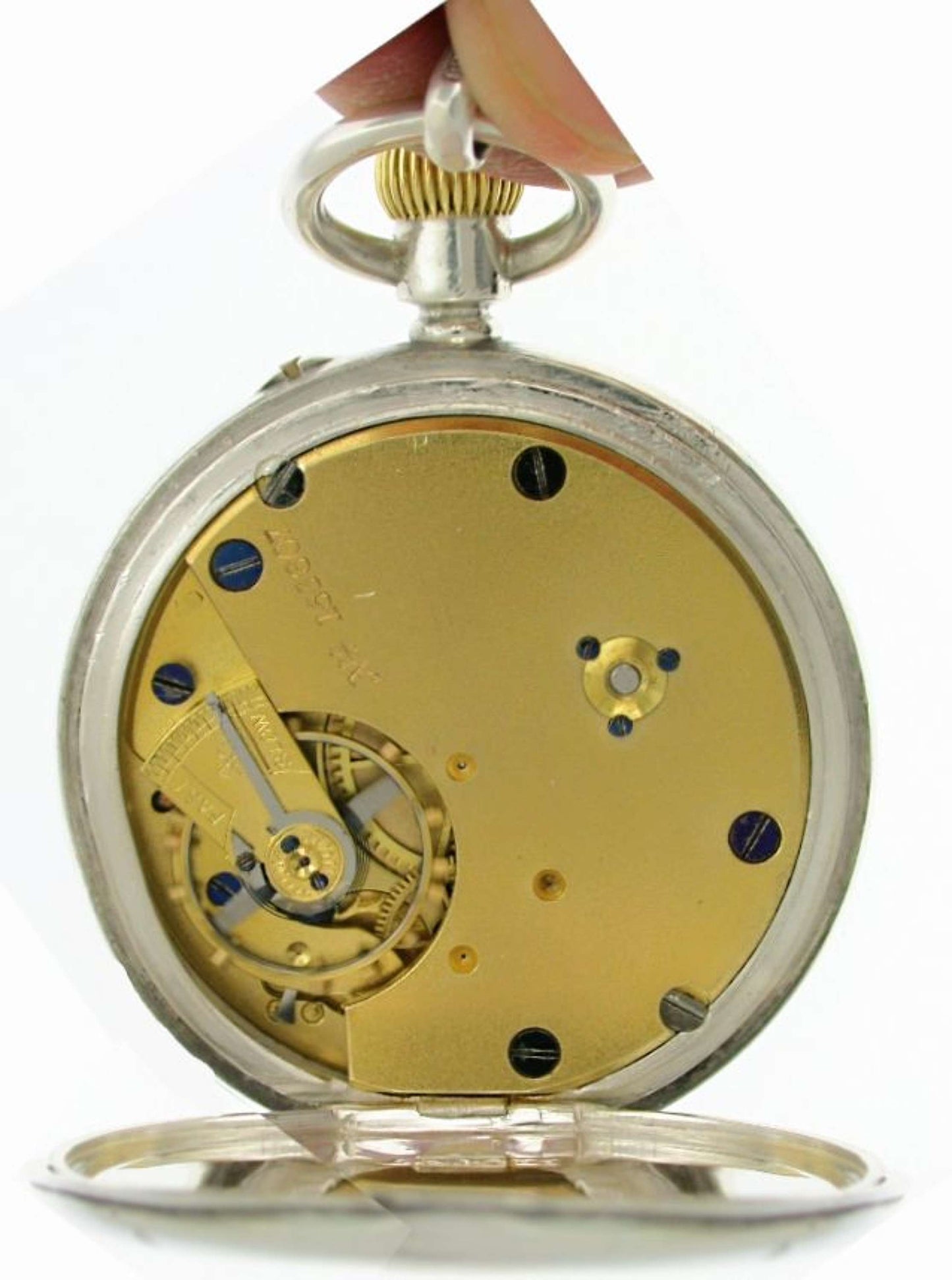 Silver Open Face Pocket Watch Chester 1896 Very High Quality English