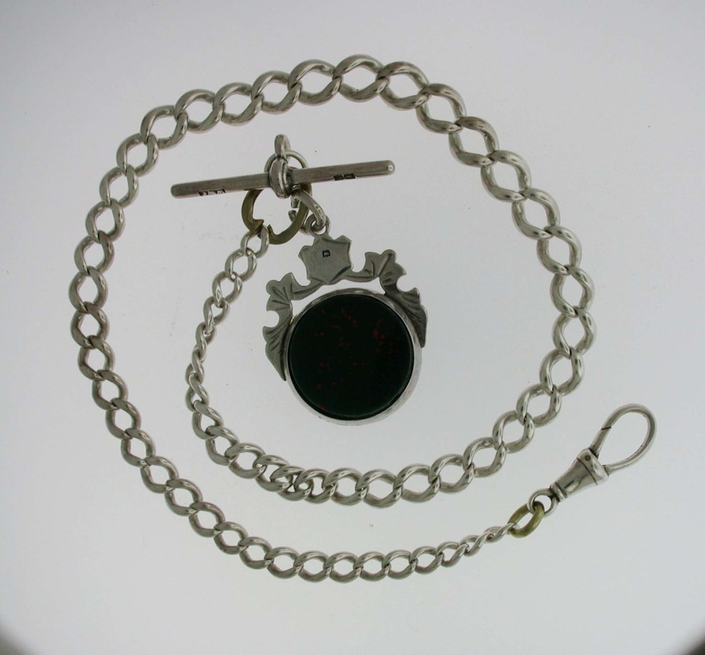 Silver Pocket Watch Chain (67)